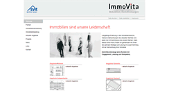Desktop Screenshot of immovita.ch